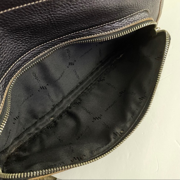 Monsac Original shoulder handbag black leather - Picture 7 of 7